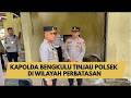 KAPOLDA BENGKULU TINJAU POLSEK DI WILAYAH PERBATASAN