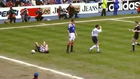 Rangers player jailed for assault, no booking.