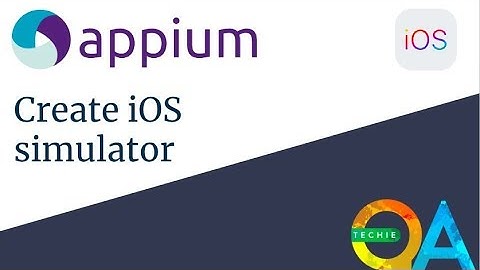 iOS Automation  - How to create iOS simulator for automation