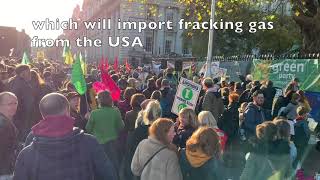 Extinction Rebellion solidarity rally against Climate Change in Dublin