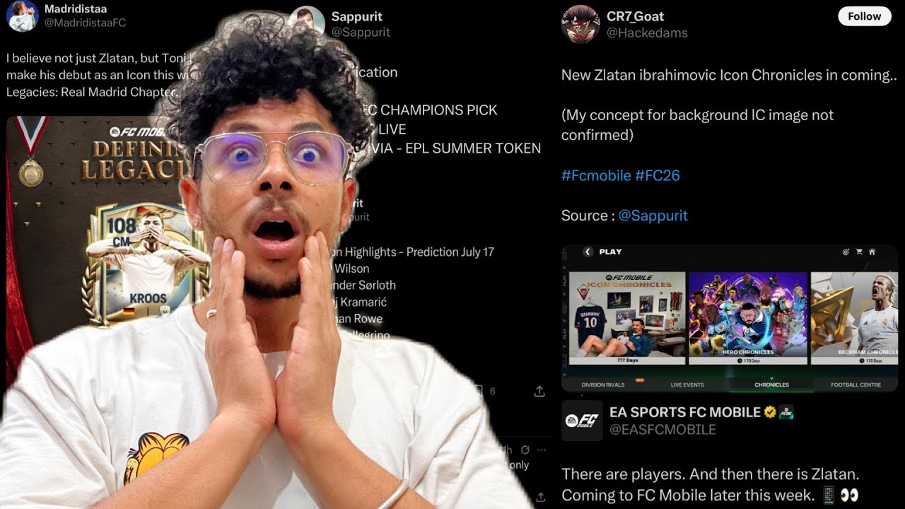 ZLATAN ICON CHRONICLES 😱 TONI KROOS COMING IN DEFINING LEGACIES 🤩 RAGNAROK WEEK 2 LEAKS || FC MOBILE