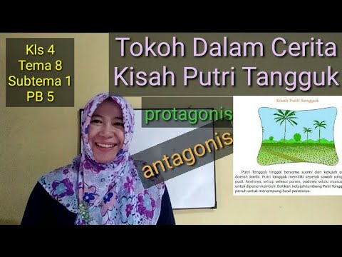 Tokoh Dalam Cerita Kisah Putri Tangguk Kls 4 Tema 8 Subtema1 Pb 5 Youtube