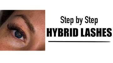 Step by Step Hybrid Lash Tutorial | Doll Eye + Squirrel Mapping + Styling