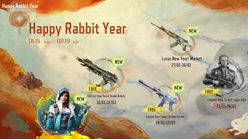 Happy Rabbit Year Event In Call Of Duty Mobile Free Rewards claim It #cod #codmobile #codwarzone