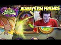 BMing My Warrior Coach, Noblord | Firebat Hearthstone