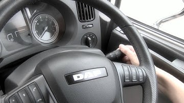 DAF Trucks UK | LF Driver Training Videos | 10 Column Stalks