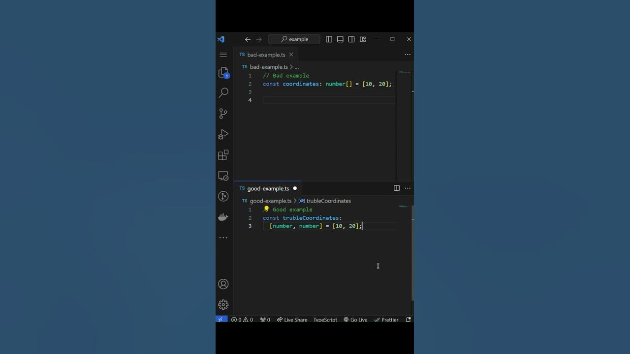 Clean Code - Using Tuples for Fixed-size Arrays #typescript #cleancode ...
