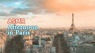 ASMR 파리의 오후 분위기 입체음향●음악과 환경음, 카페 백색소음 | An Afternoon in Paris Ambience & Music