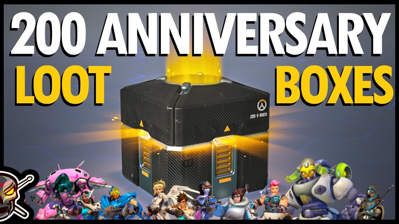 Opening 200 Overwatch 2020 ANNIVERSARY Loot Boxes! - YouTube
