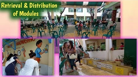 #New Normal Education Retrieval and Distribution of Modules