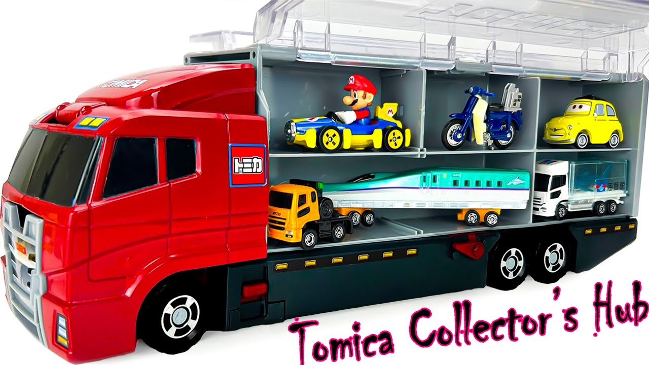 [トミカ]☆世界の高級な車のミニカーを開封してコンボイへ収納☆ホンダ sprunki｜Tomica 