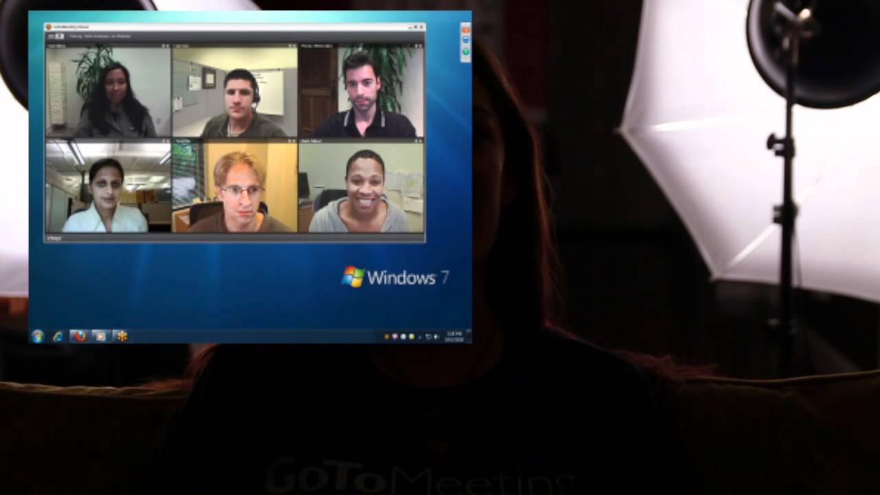 Use GotoMeeting HD Faces, unless you got something to hide!