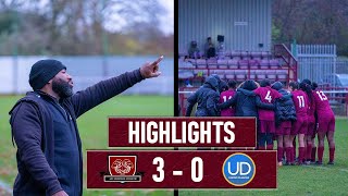 AFC Croydon Athletic (Women) vs United Dragons (Women) | 3-0 Victory Highlights | 21st March 2024'