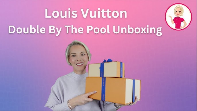 LOUIS VUITTON MASSIVE UNBOXING HAUL * LOUIS VUITTON BY THE POOL 2021 PART 1  * LV MARSHMALLOW BAG 