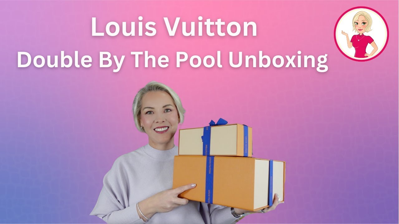 LOUIS VUITTON ON THE GO UNBOXING - BY THE POOL 