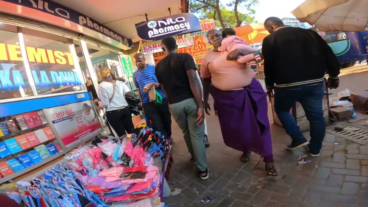 RAW streets of Downtown Nairobi kenya 🇰🇪