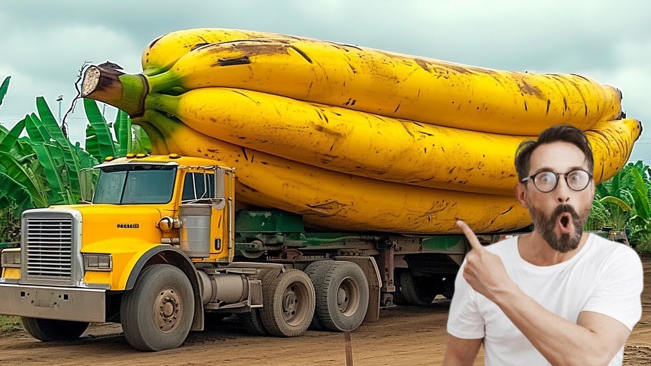 EU VISITEI A BANANA GIGANTE QUE QUEBROU O RECORDE DE MAIOR FRUTA JÁ ENCONTRADA NO PLANETA