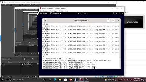 Install Cacti di Debian 11 menggunakan virtual box.