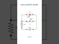 how to work AC current // AC current