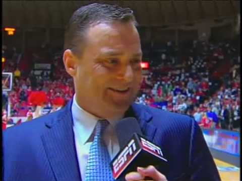 Billy Gillispie Halftime Interview