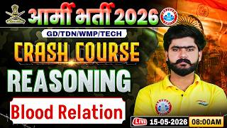 Army GD Reasoning Class | Reasoning Crash Course Class 05 | Blood Relation | Reasoning For Army GD