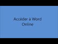 Accder  word online