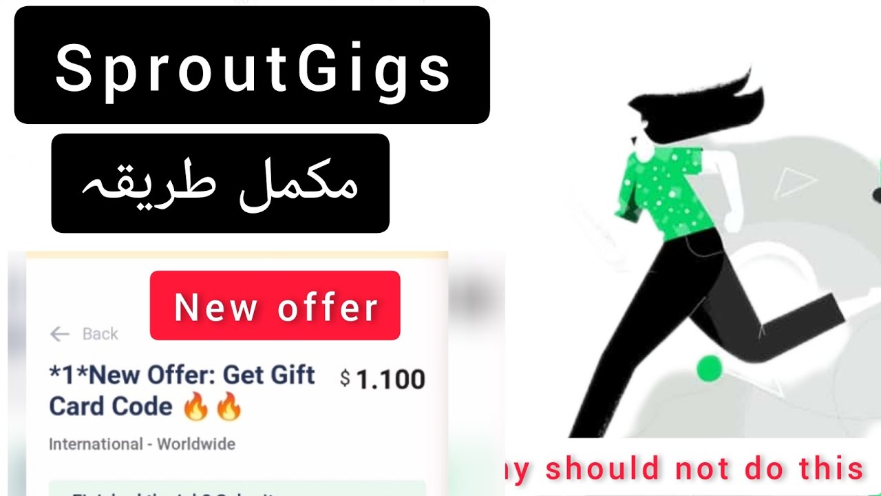 how to do offer task SproutGigs/picoworkers earning app details