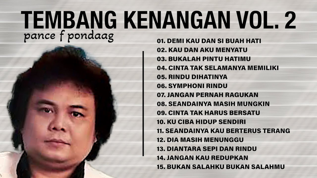 TEMBANG KENANGAN VOL.2 - PANCE F PONDAAG