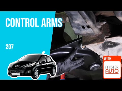 How to replace the control arms Peugeot 207 🚗