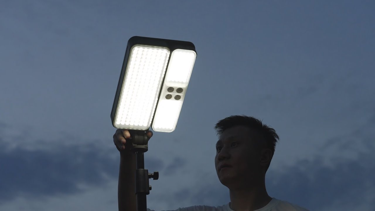中国のソーラー充電式LEDキャンプライト／ギャラクシーソーラー作業灯