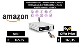 Nobsound NS-19G - Amplificatore di potenza HiFi