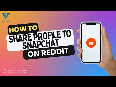 How To Share Your Profile To Snapchat On Reddit