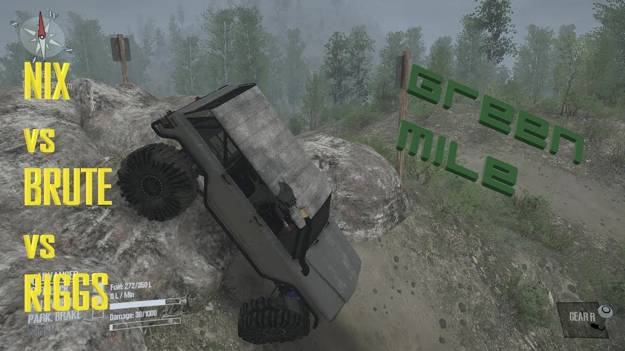 Spintires Mudrunner - One Off - Green Mile TTC