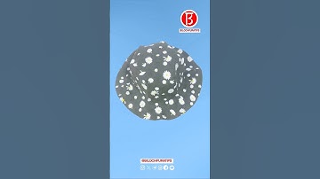 Today I will learn how to make a simple sun hat