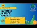 Stock market learning series  part 06  basics  what is eps and pe ratio