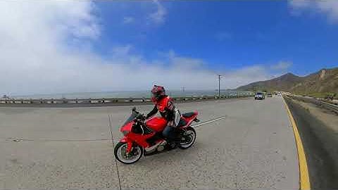 Fun with Insta360 One R on Pacific Coast Highway, Malibu