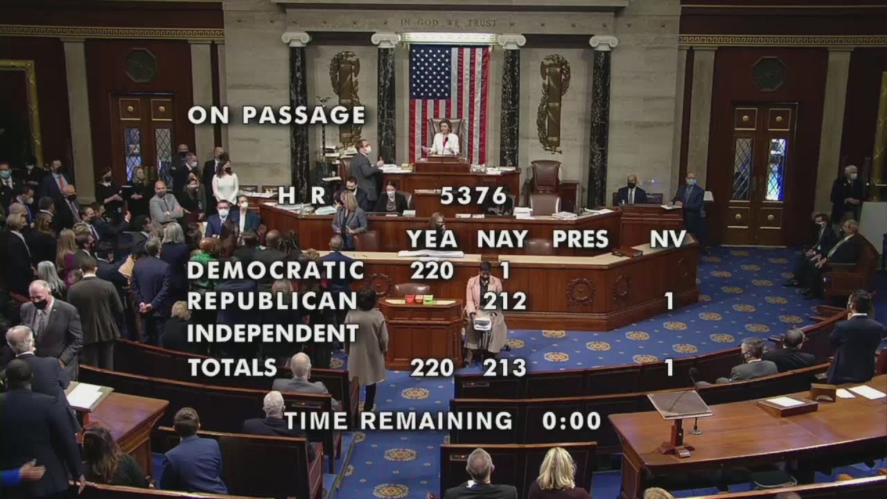 VIDEO NOW: House passes Build Back Better plan - YouTube