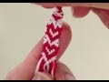 簡単!ミサンガ ハートの編み方 how to make heart patterns of friendship bracelets