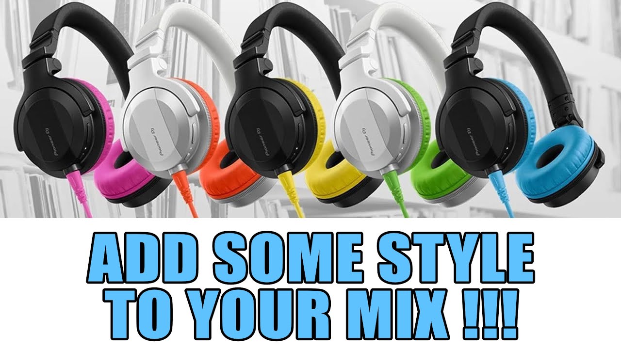 Pioneer DJ HDJCUE1 & HDJCUE1BT Wired and Wireless DJ Headphones