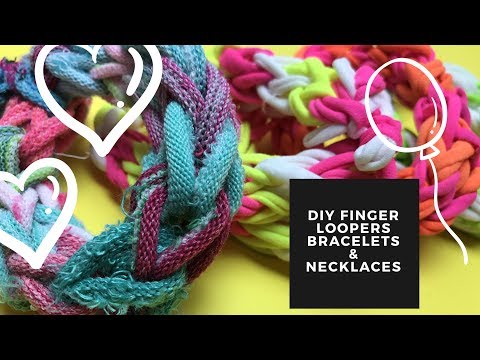 Come fare Finger Loopers Bracciali & Collane