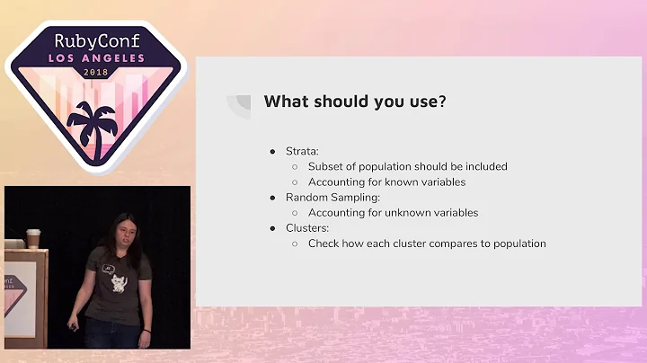 RubyConf 2018 - Practical guide to benchmarking your optimizations by Anna Gluszak