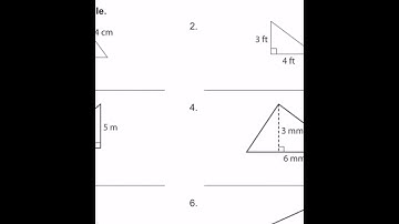 13.2 Area of Triangles 6th