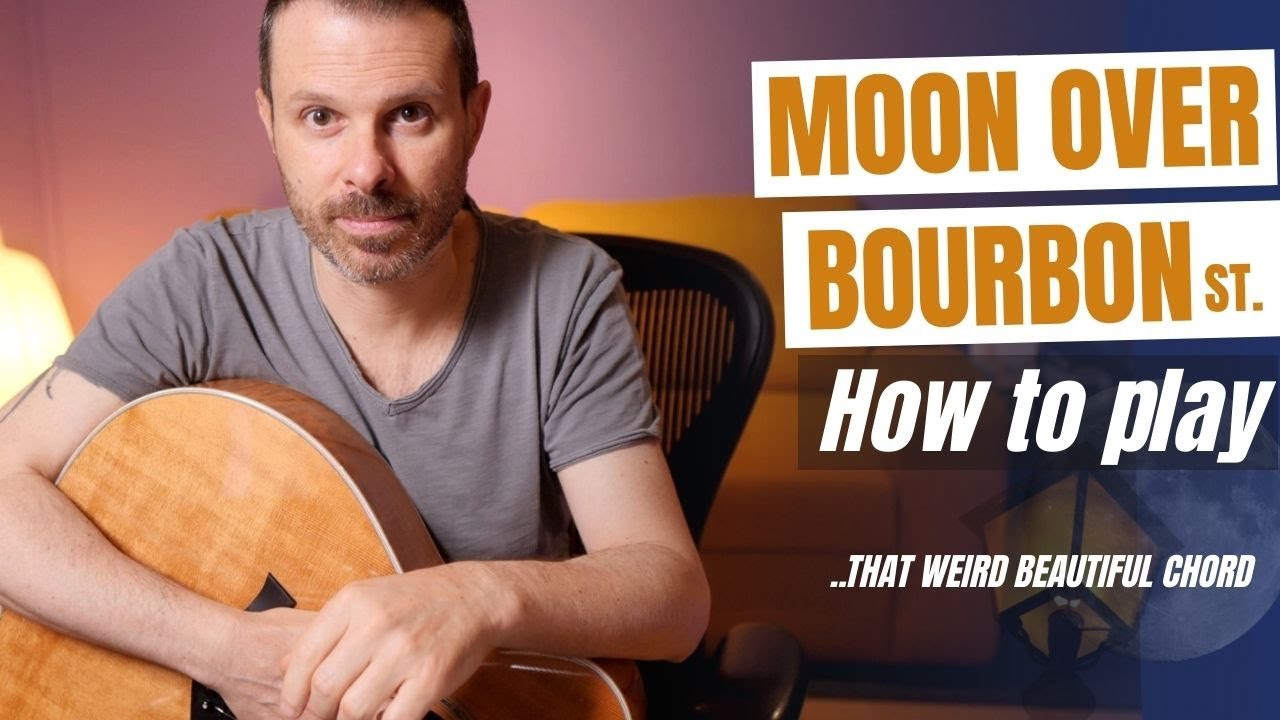 How to Play MOON OVER BOURBON STREET - Guitar Lesson Tutorial