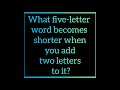 Brain teaser puzzle shorts     can you solve this puzzle upload.