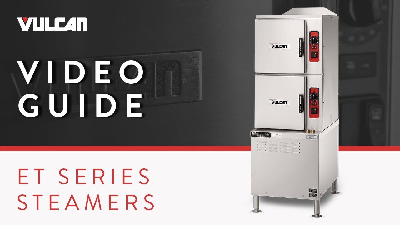How to Use and Operate Your Vulcan Electric ET Series Steamer Video