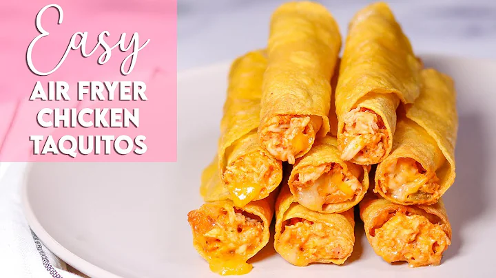 Easy Air Fryer Chicken Taquitos Recipe