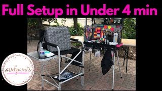 Full Face Painting Setup in Under 4 minutes