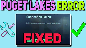 How to Fix Puget Lakes Error In Mw2 & Warzone 2