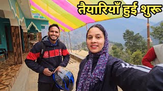 शादी की तैयारियाँ चल ही रही हैं  || Preeti Rana  || Pahadi lifestyle vlog || Giriya Village