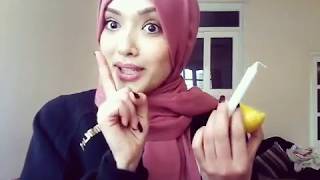 وصفة الشمع لتبيض !! Beauty hack: white skin